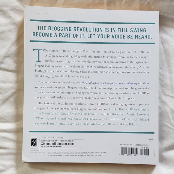 The Huffington Post Complete Guide To Blogging By Arianna Huffington Pap… - Picture 6 of 6